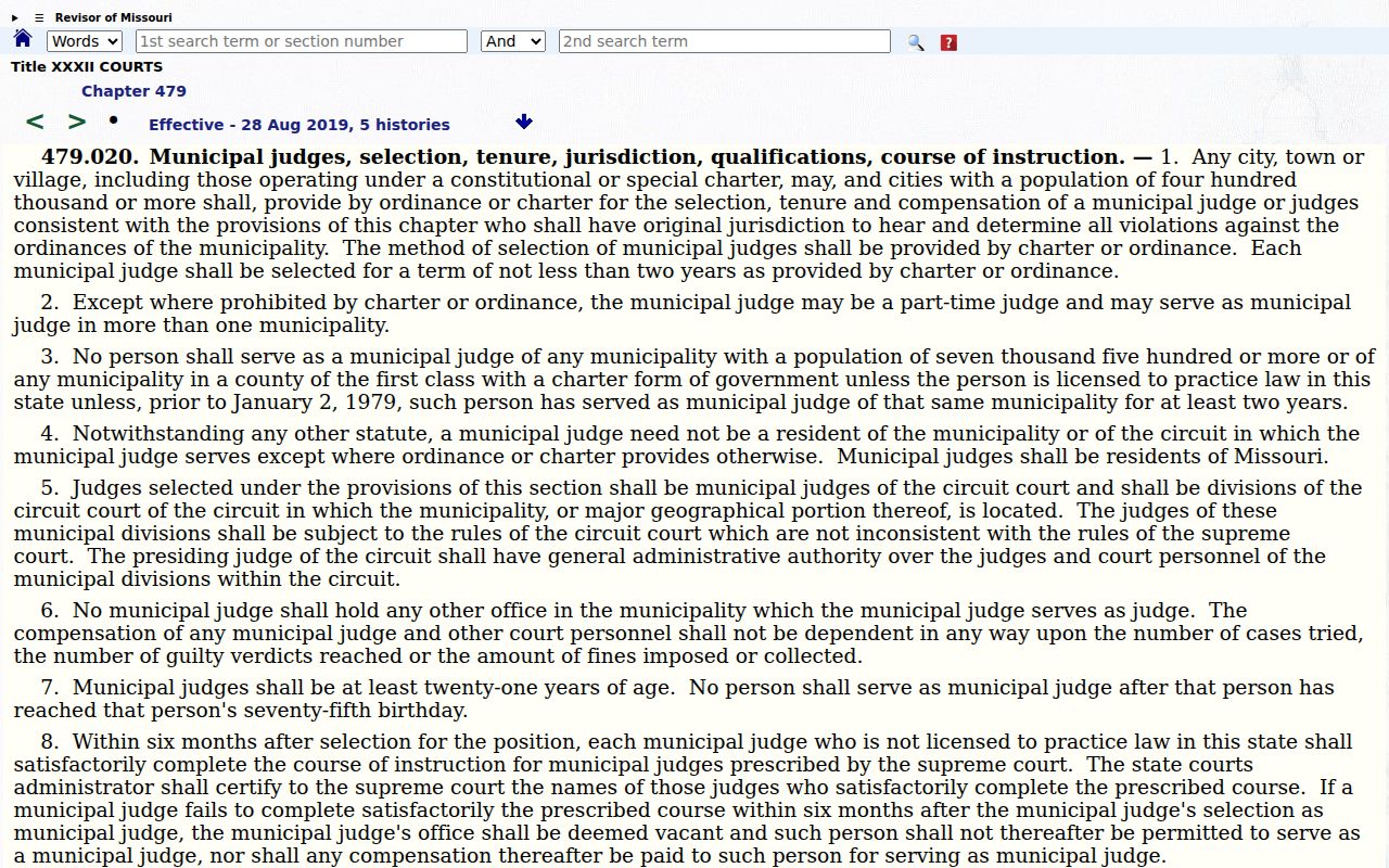 Atchison County traffic court source image for Missouri municipal court divisions