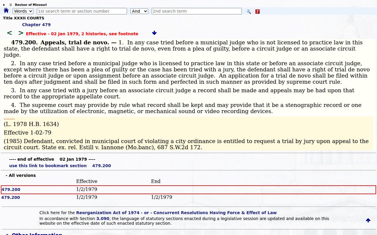 Atchison County traffic court source image for Missouri municipal trial de novo statute